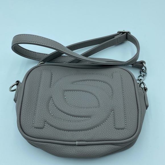 bebe Handbags - Bebe Gray crossbody purse